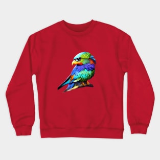 Rainbow bird Crewneck Sweatshirt